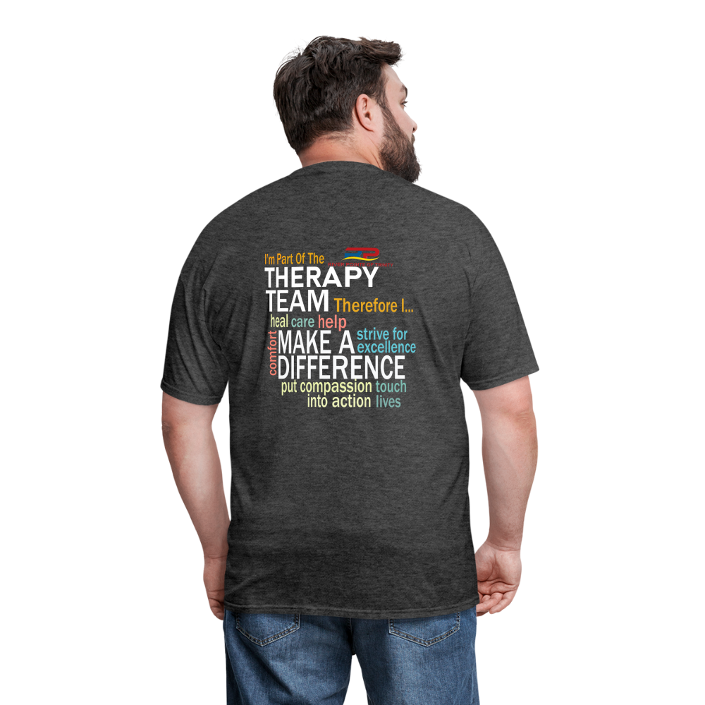 I'm Part of the Therapy Team - Gildan Ultra Cotton Adult T-Shirt - heather black