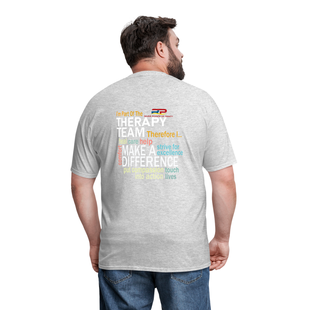 I'm Part of the Therapy Team - Gildan Ultra Cotton Adult T-Shirt - heather gray