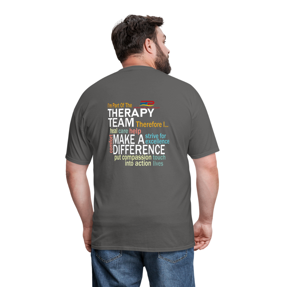 I'm Part of the Therapy Team - Gildan Ultra Cotton Adult T-Shirt - charcoal