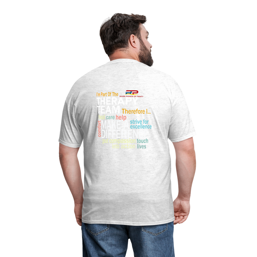 I'm Part of the Therapy Team - Gildan Ultra Cotton Adult T-Shirt - light heather gray