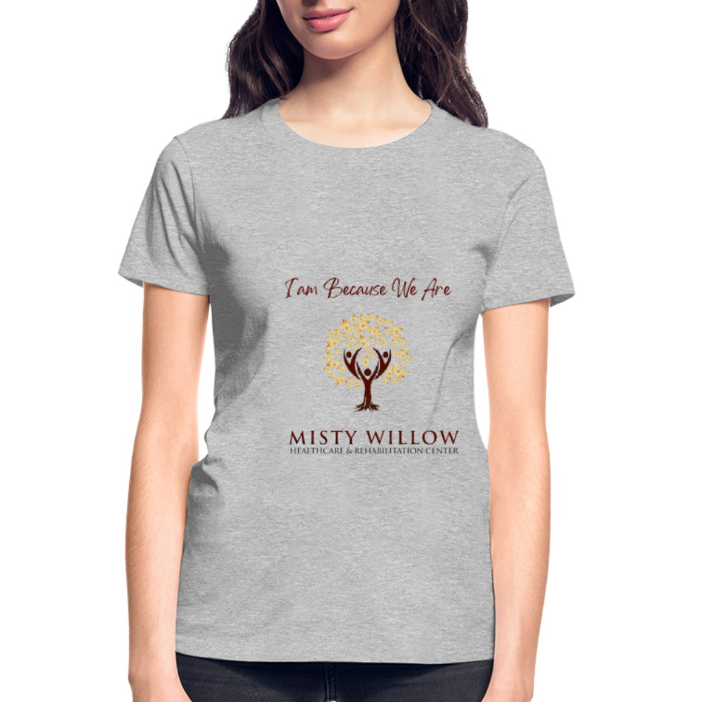Misty Willow Gildan Ultra Cotton Ladies T-Shirt - heather gray