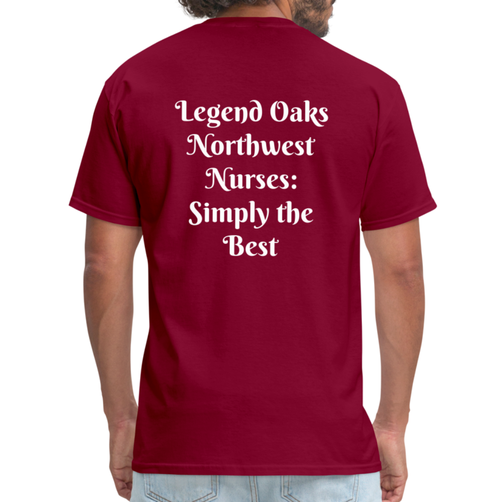 I'm a Nurse Unisex Classic T-Shirt - burgundy