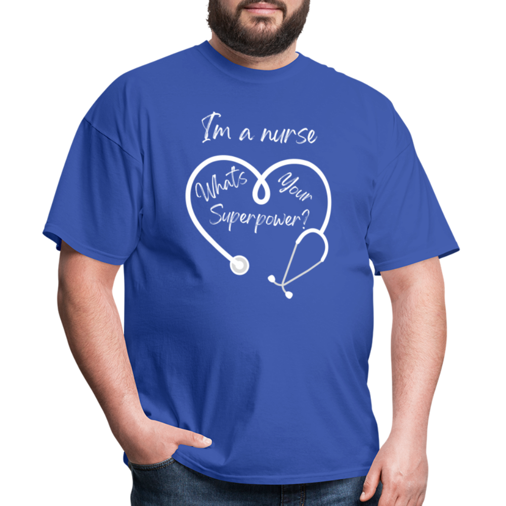 I'm a Nurse Unisex Classic T-Shirt - royal blue