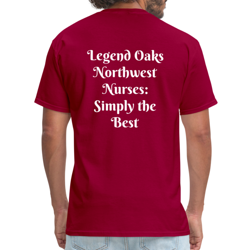 I'm a Nurse Unisex Classic T-Shirt - dark red