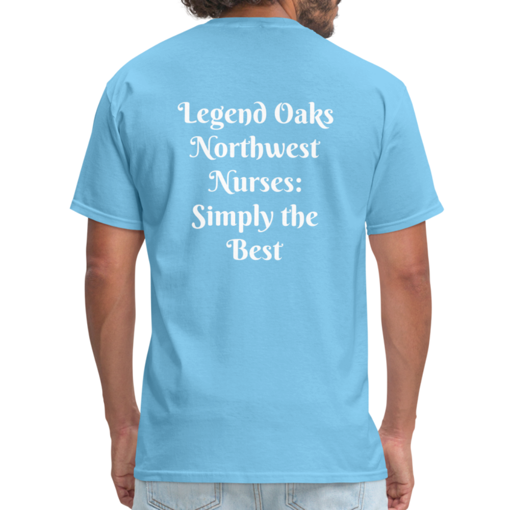I'm a Nurse Unisex Classic T-Shirt - aquatic blue