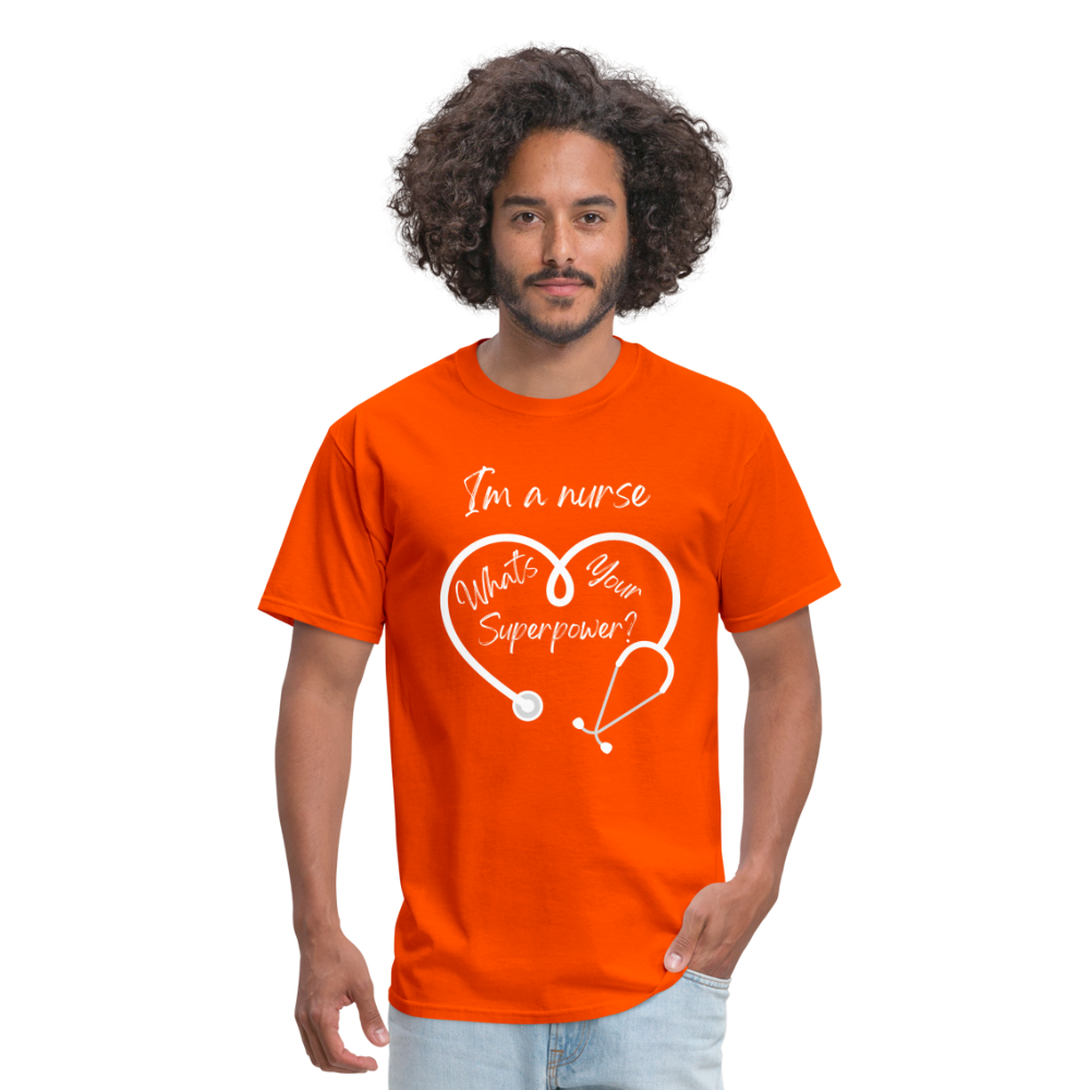 I'm a Nurse Unisex Classic T-Shirt - orange