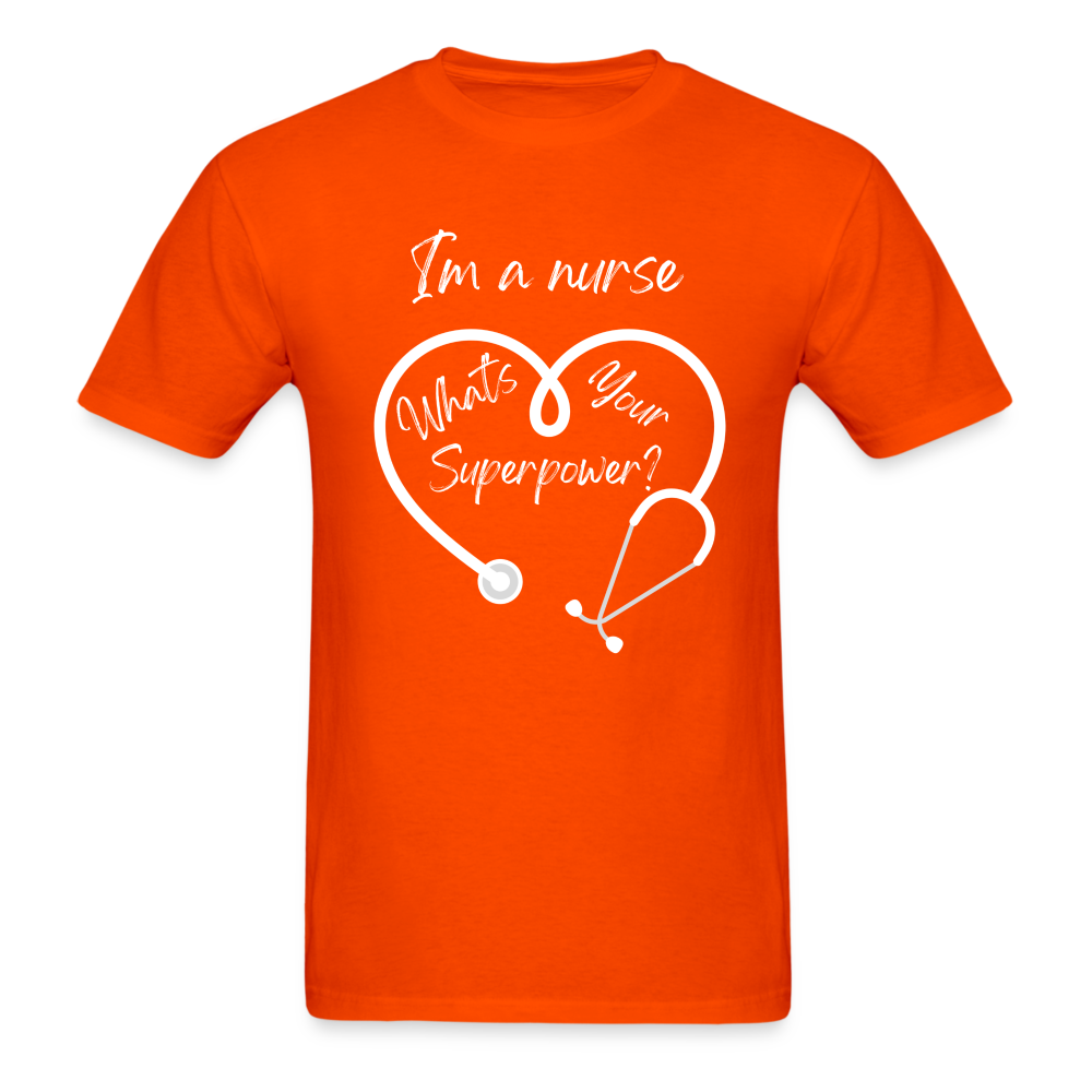 I'm a Nurse Unisex Classic T-Shirt - orange