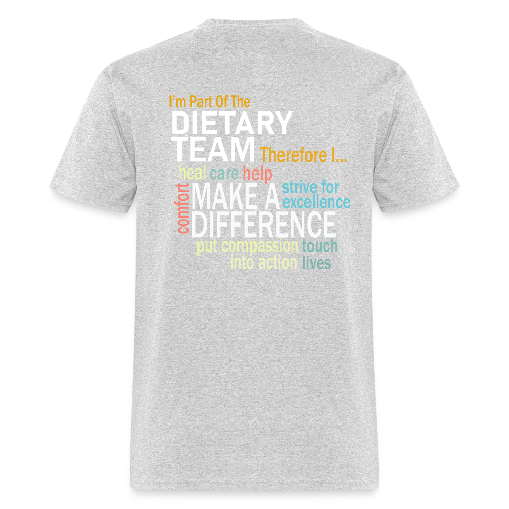 I'm Part of the Dietary Team - Unisex Classic T-Shirt - heather gray