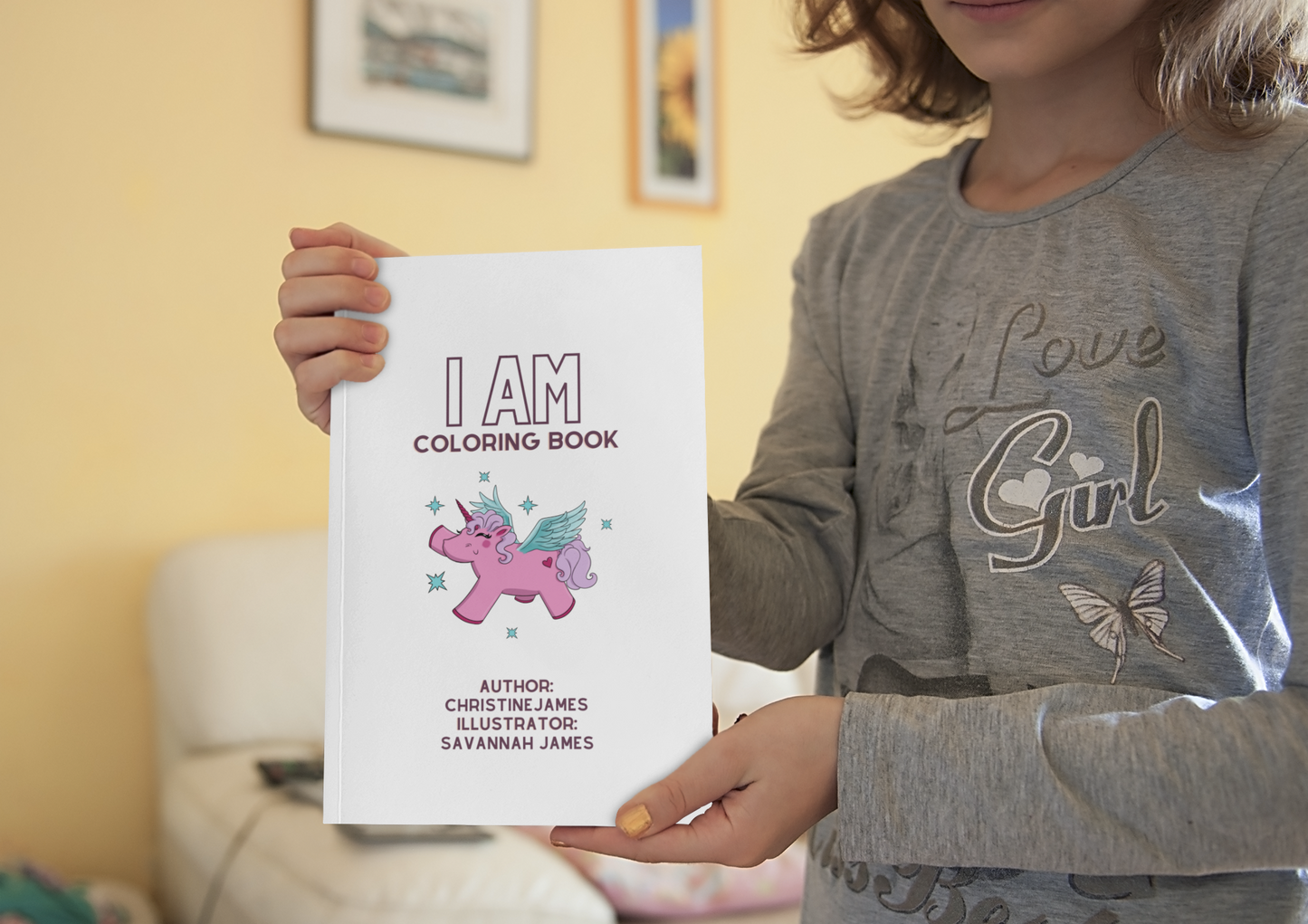 I Am A-Z Mantra Coloring Book