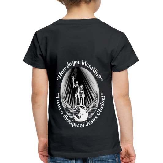 Young Child Unisex Classic T-Shirt (2T and 4T sizes) - black