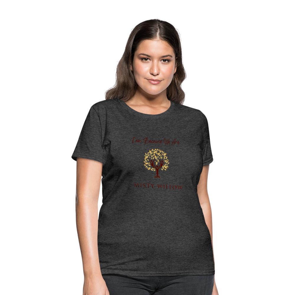 Women's T-Shirt - heather black