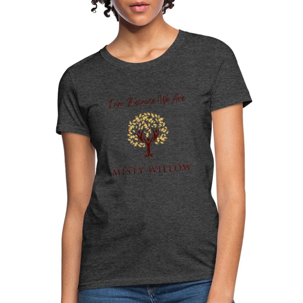 Women's T-Shirt - heather black